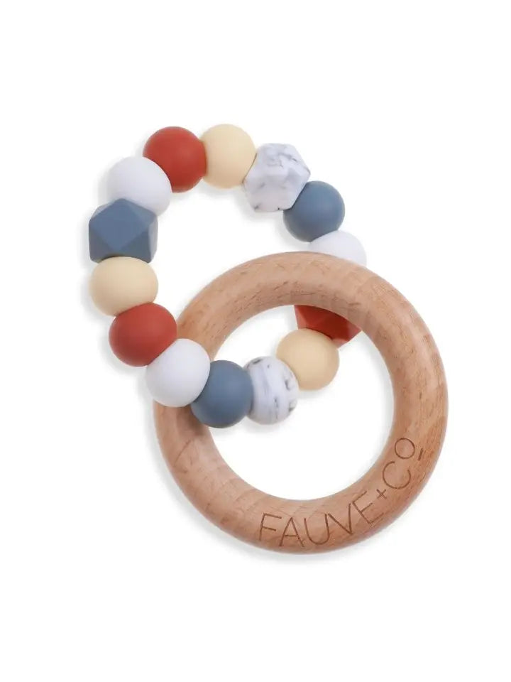 Halo Teething Ring- Fauve & Co