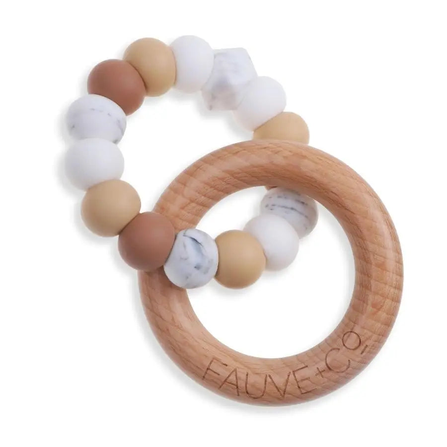 Halo Teething Ring- Fauve & Co