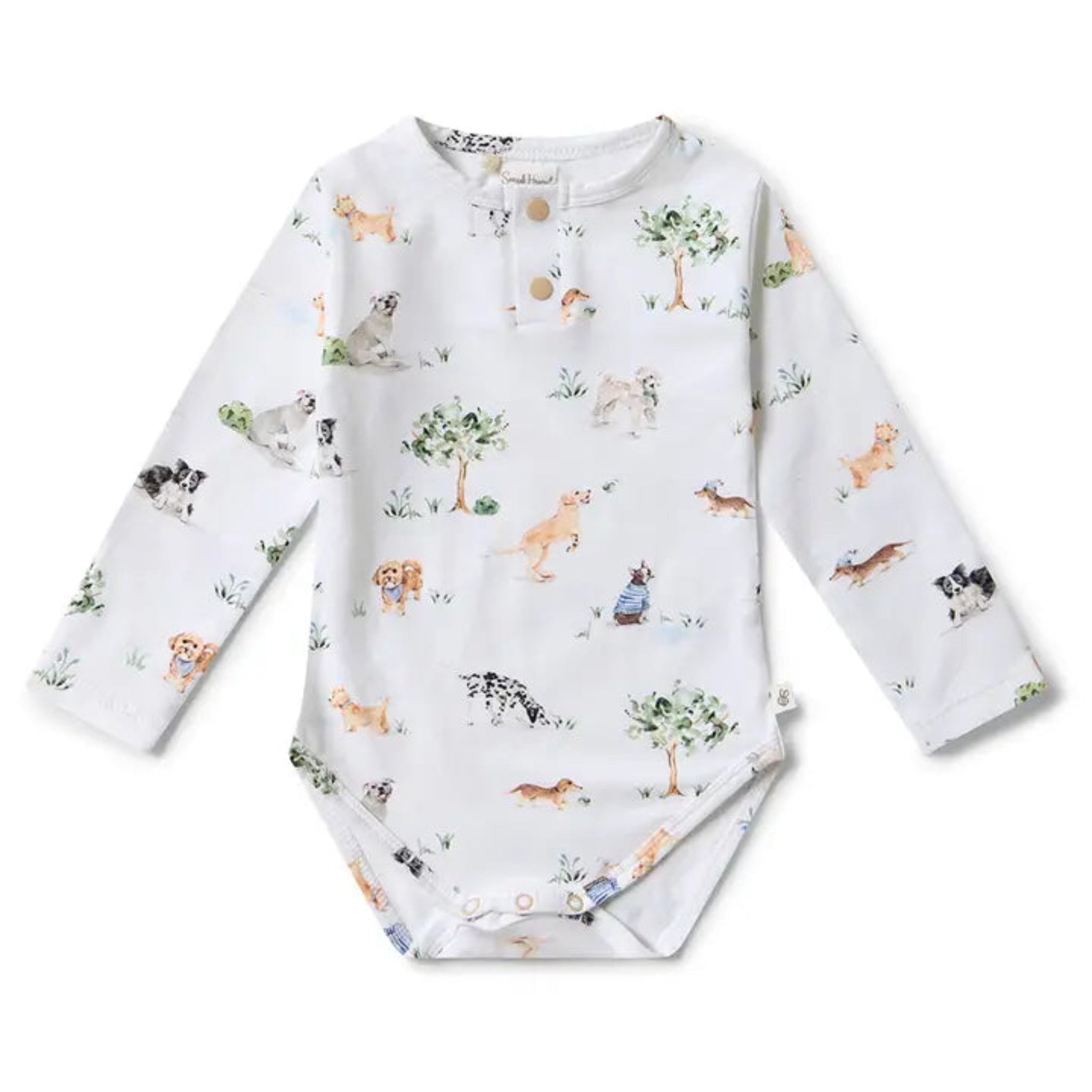 Dog Park Long Sleeve Bodysuit