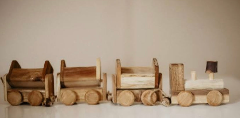 Wooden Train-Q Toys