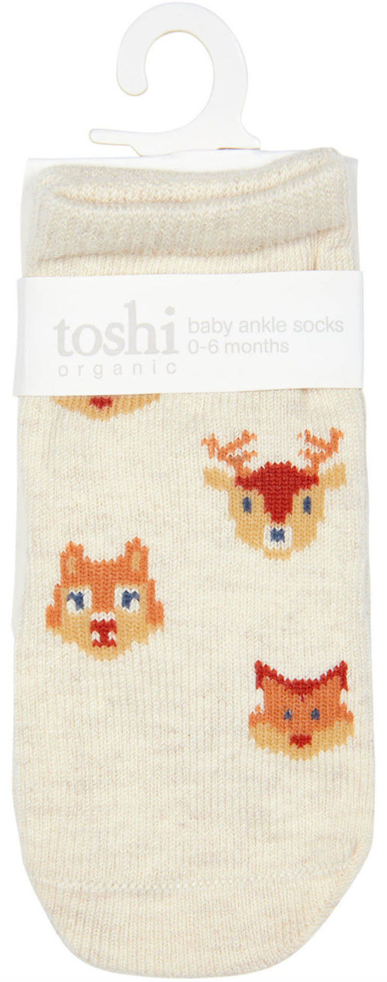 Enchanted Forest Organic Ankle Socks-Toshi