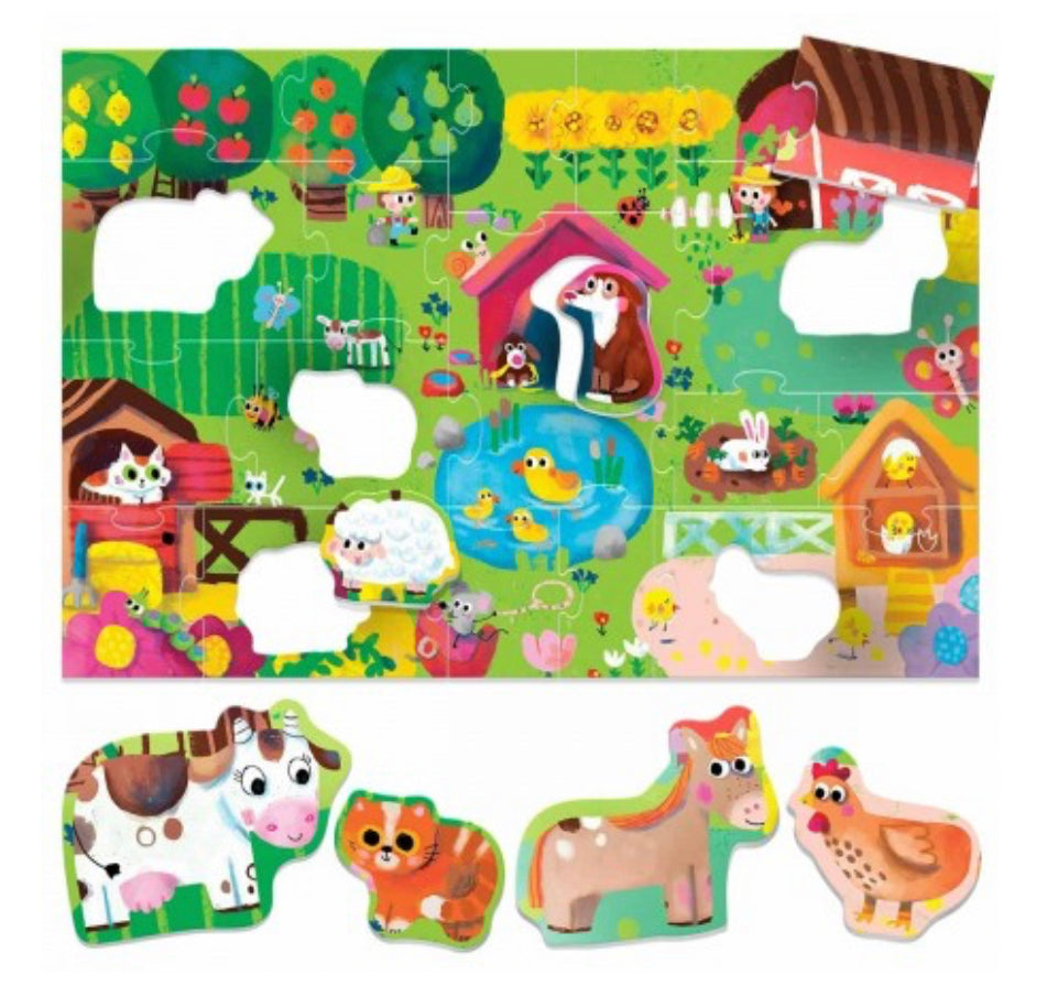 Farm Puzzle-Ecoplay/Artiwood