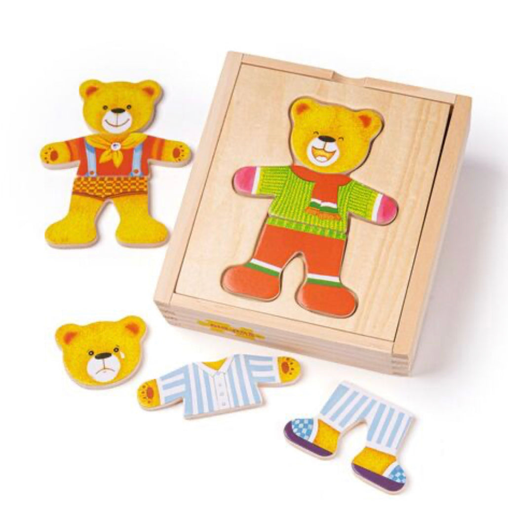 Puzzle Wooden Puzzle -Mr Bear Wooden