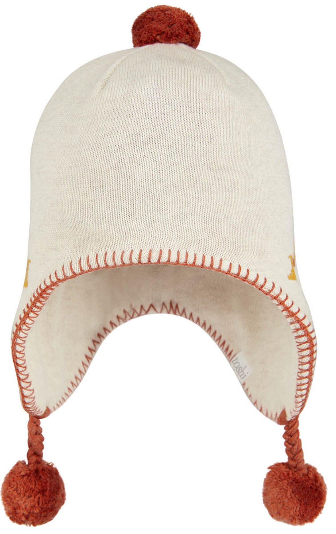 Organic Earmuff Beanie Earthmover-Toshi