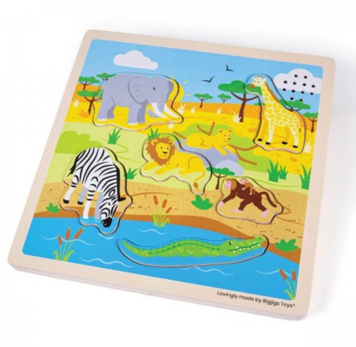 Safari Sound Puzzle -Wooden Puzzle