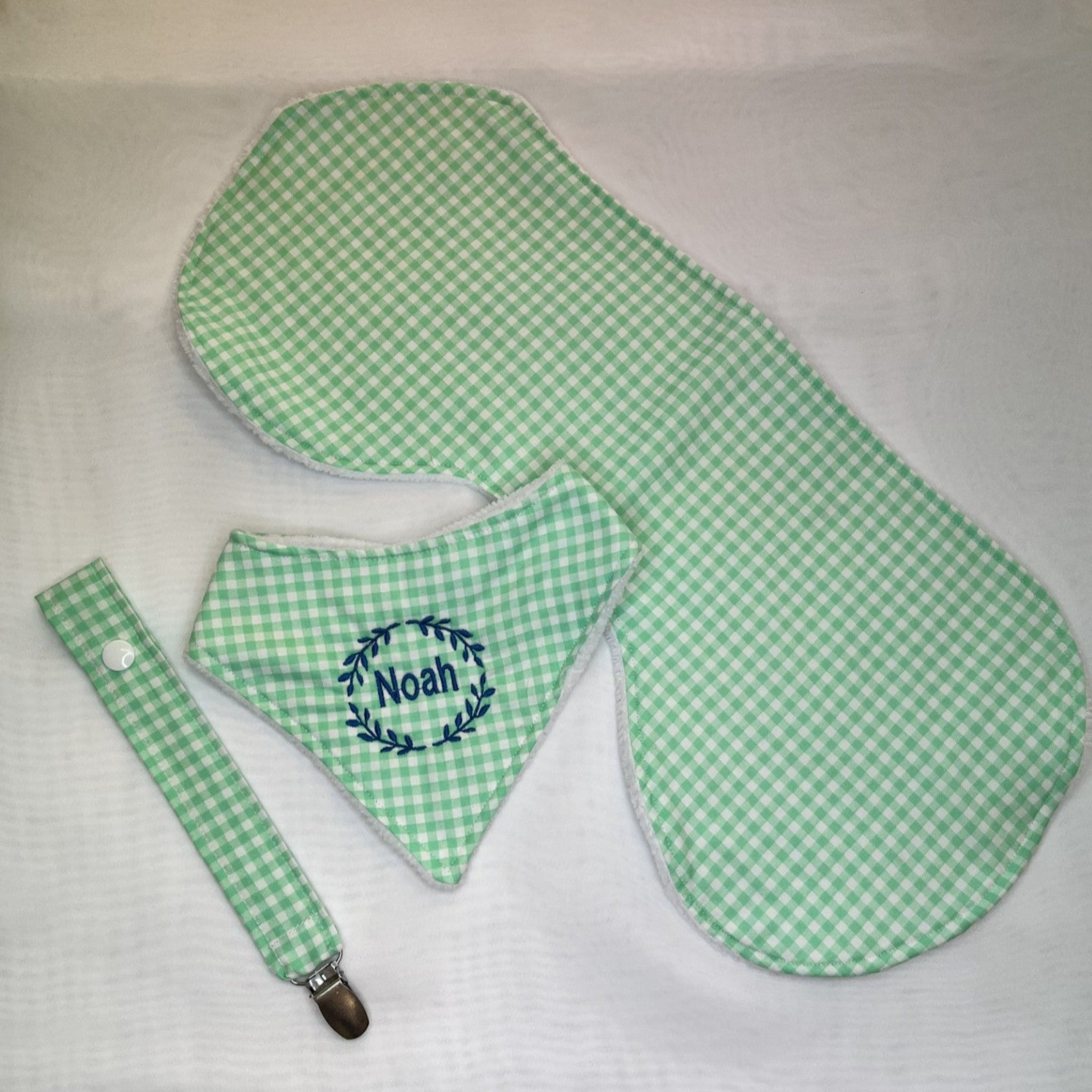 Green Gingham Gift Box Set-Everly Lane