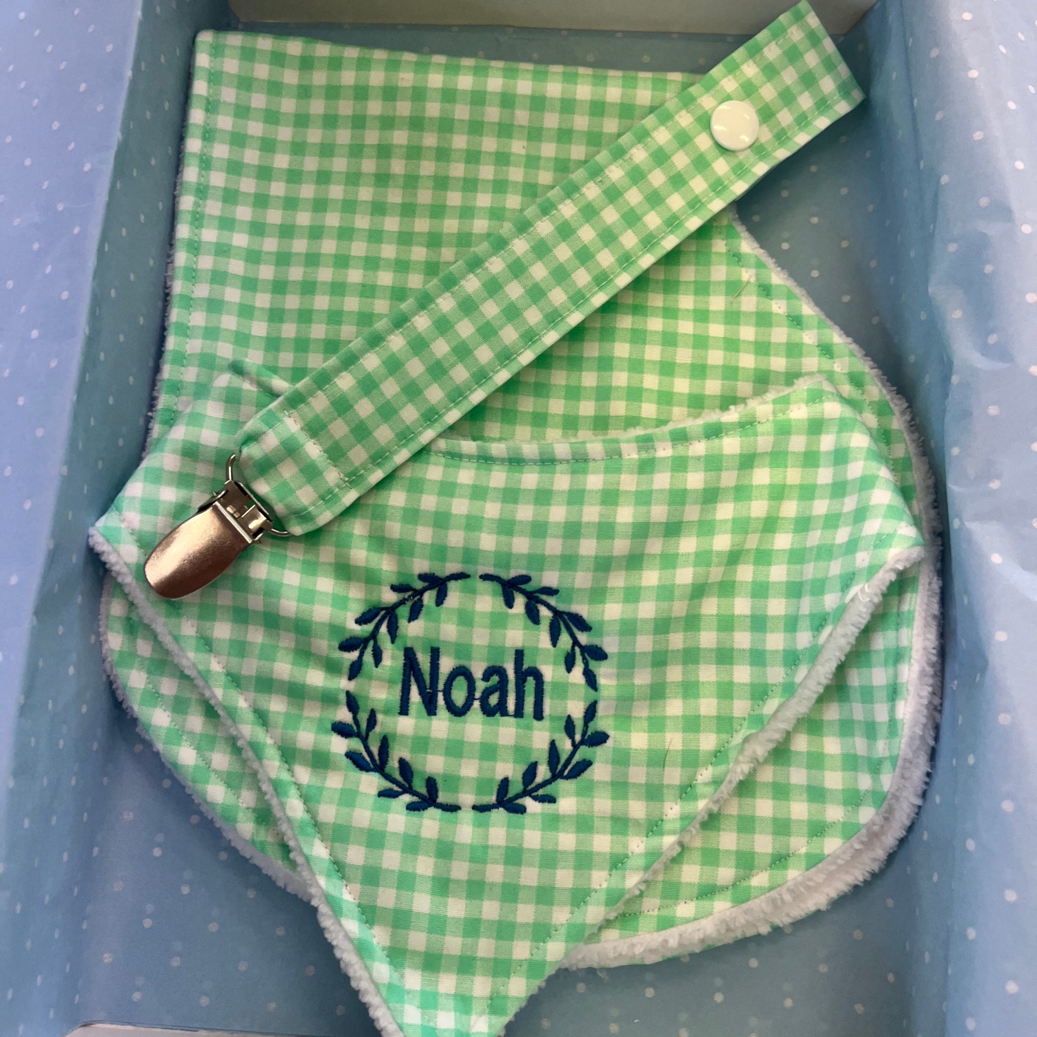 Green Gingham Gift Box Set-Everly Lane