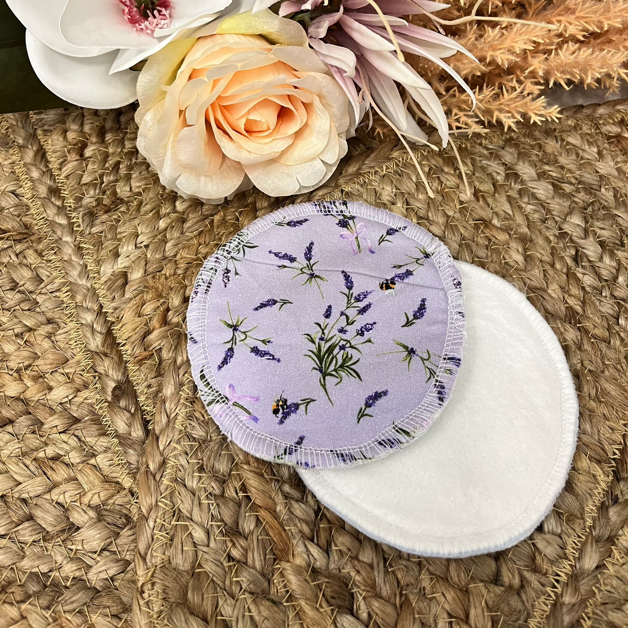 Lavender Garden Reusable Breast Pads- Everly Lane