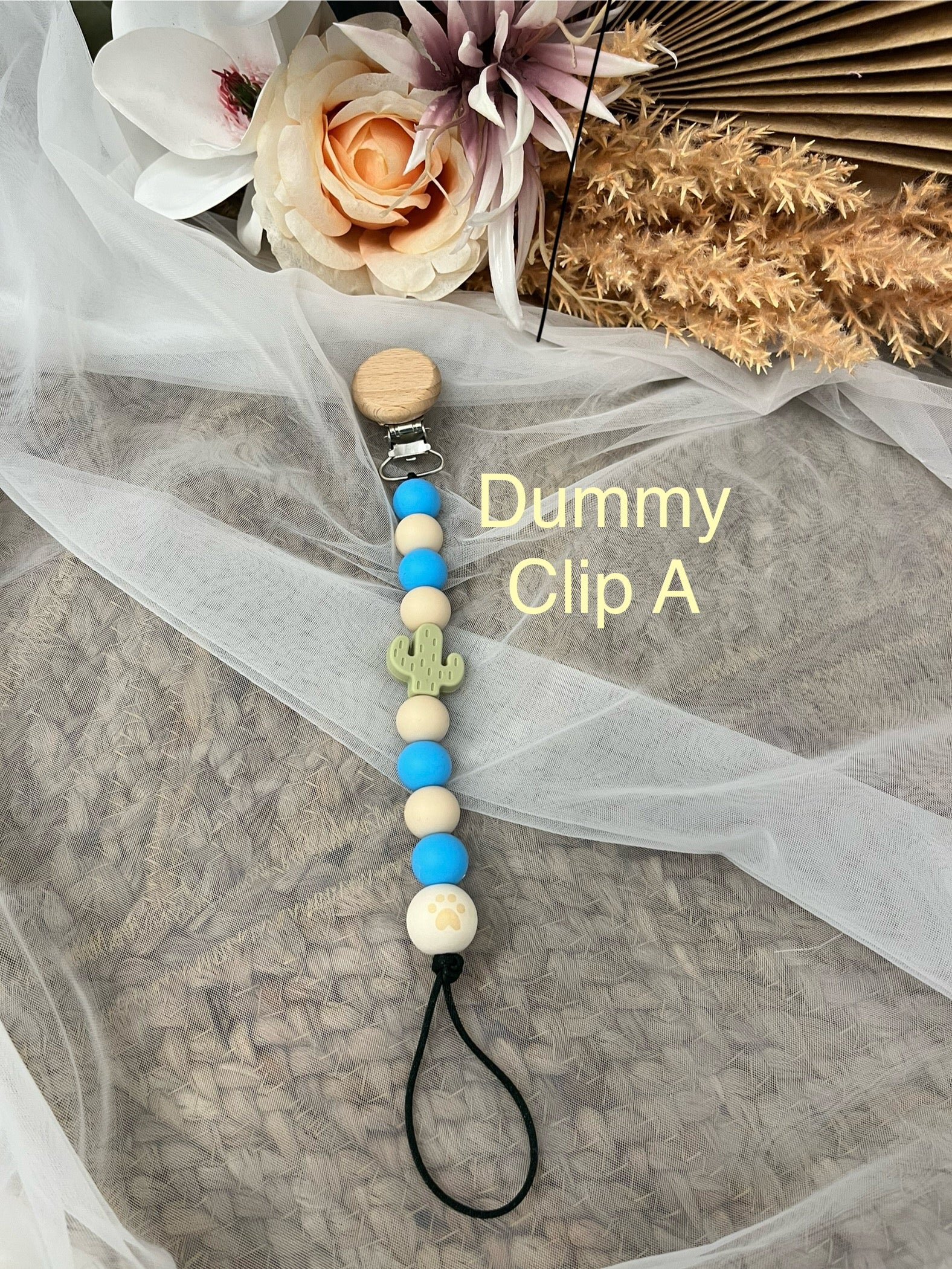 The Cactus Collection-Silicone Dummy Bead Clips