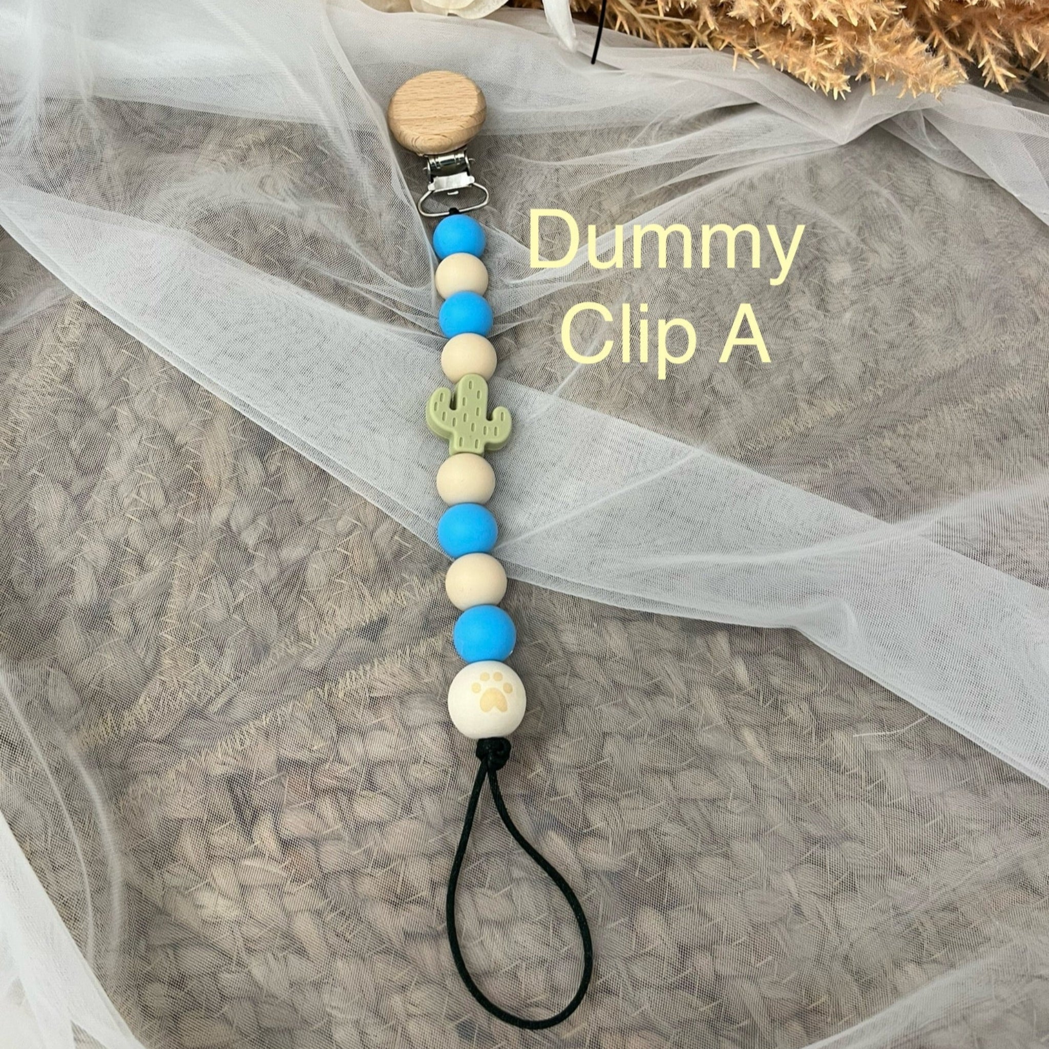 The Cactus Collection-Silicone Dummy Bead Clips