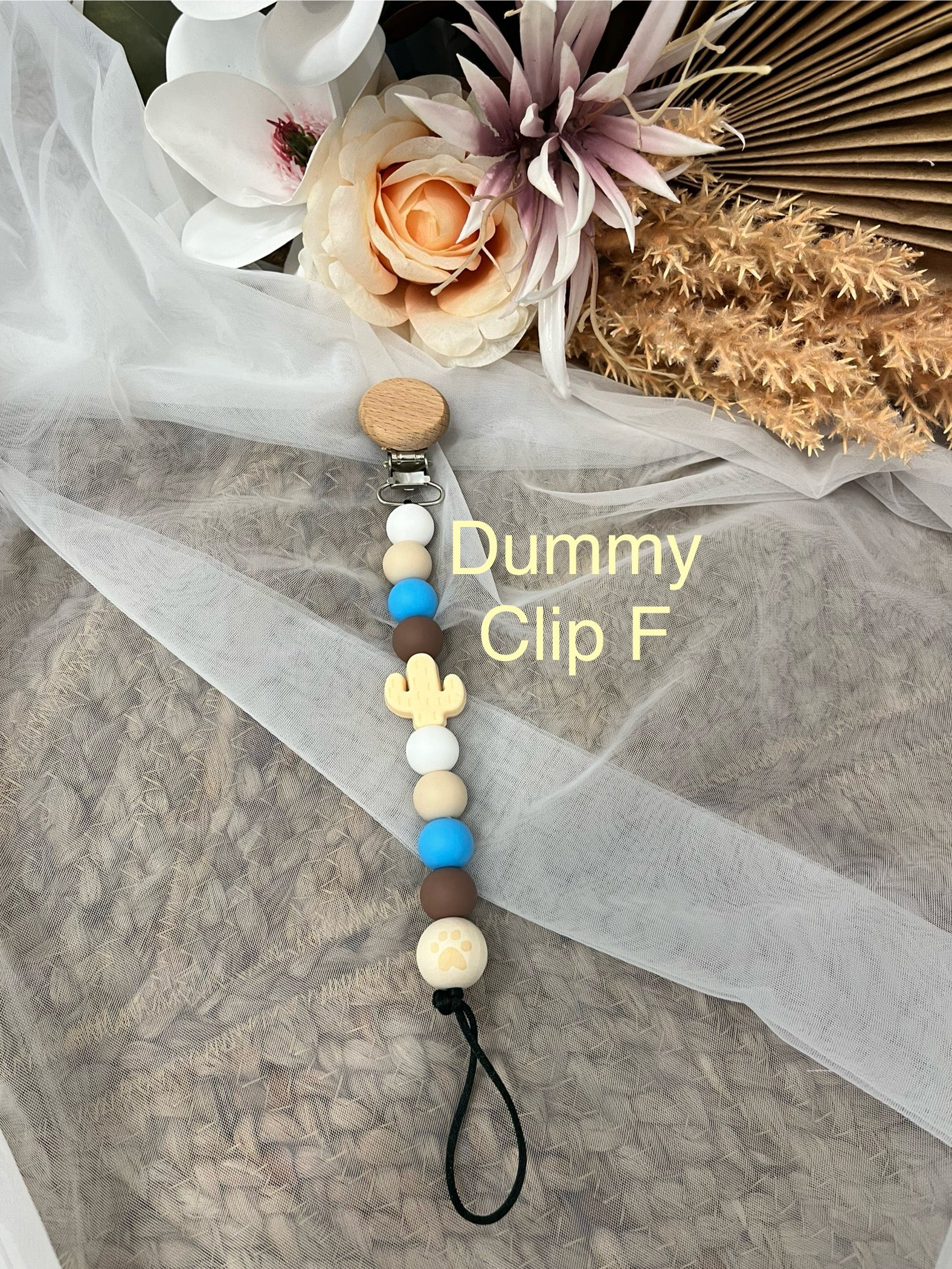 The Cactus Collection-Silicone Dummy Bead Clips