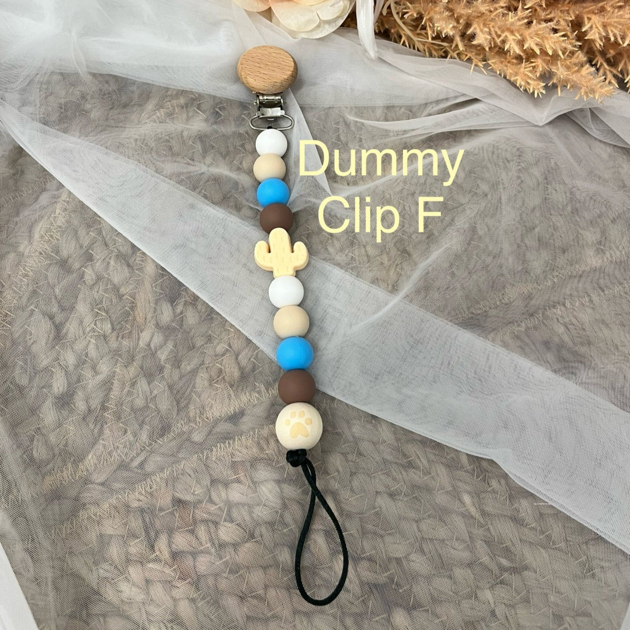 The Cactus Collection-Silicone Dummy Bead Clips