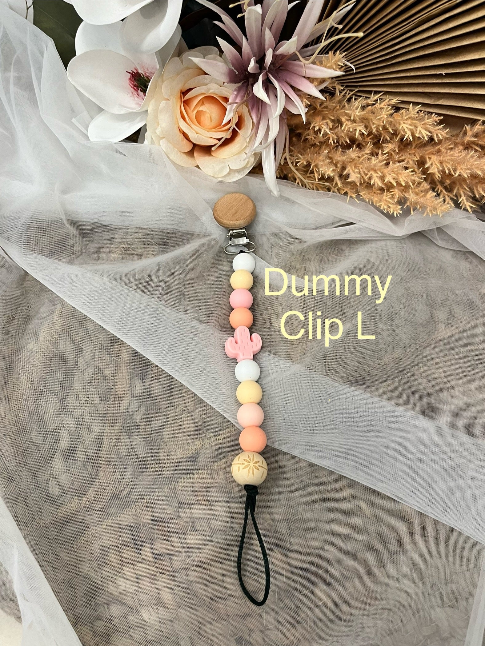 The Cactus Collection-Silicone Dummy Bead Clips