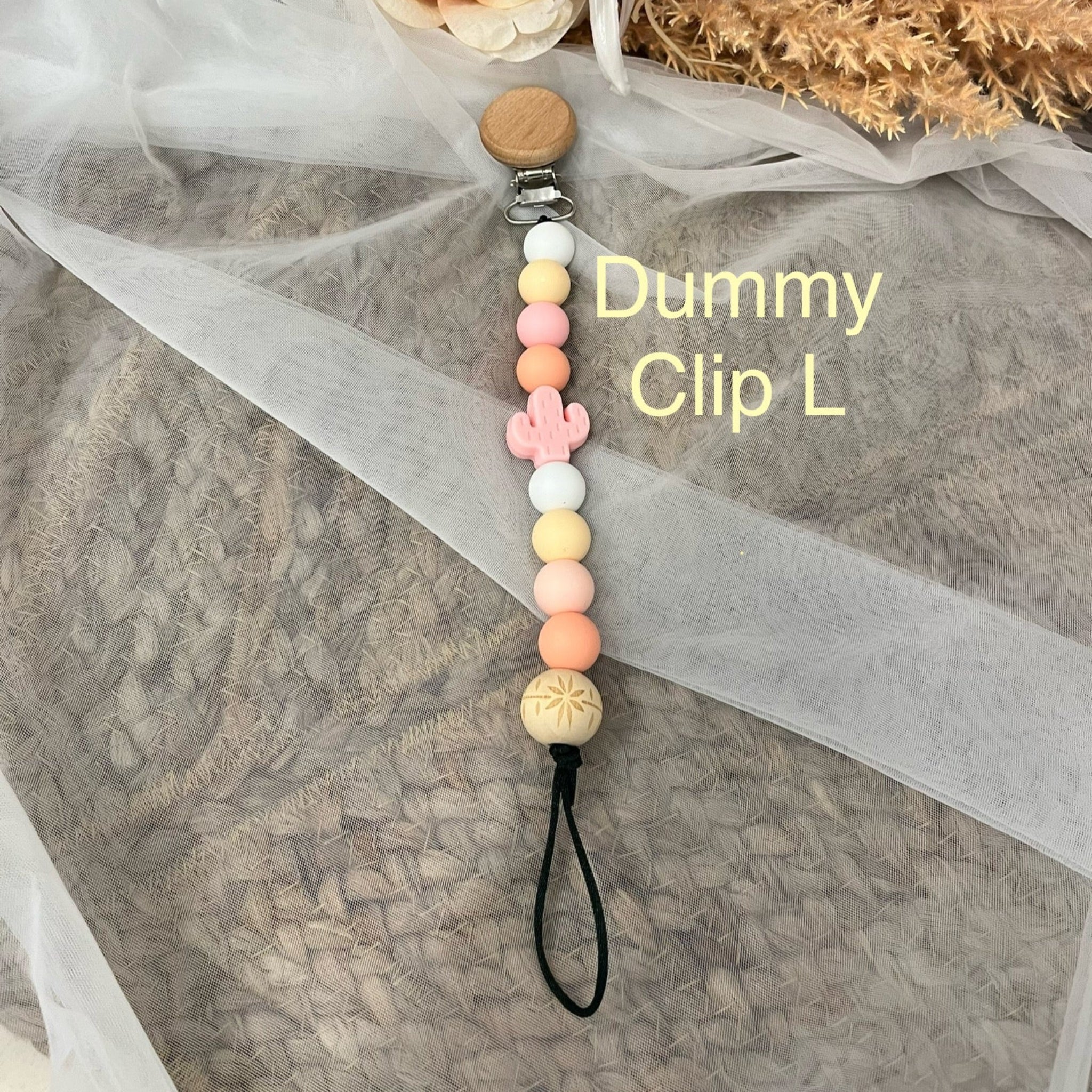 The Cactus Collection-Silicone Dummy Bead Clips