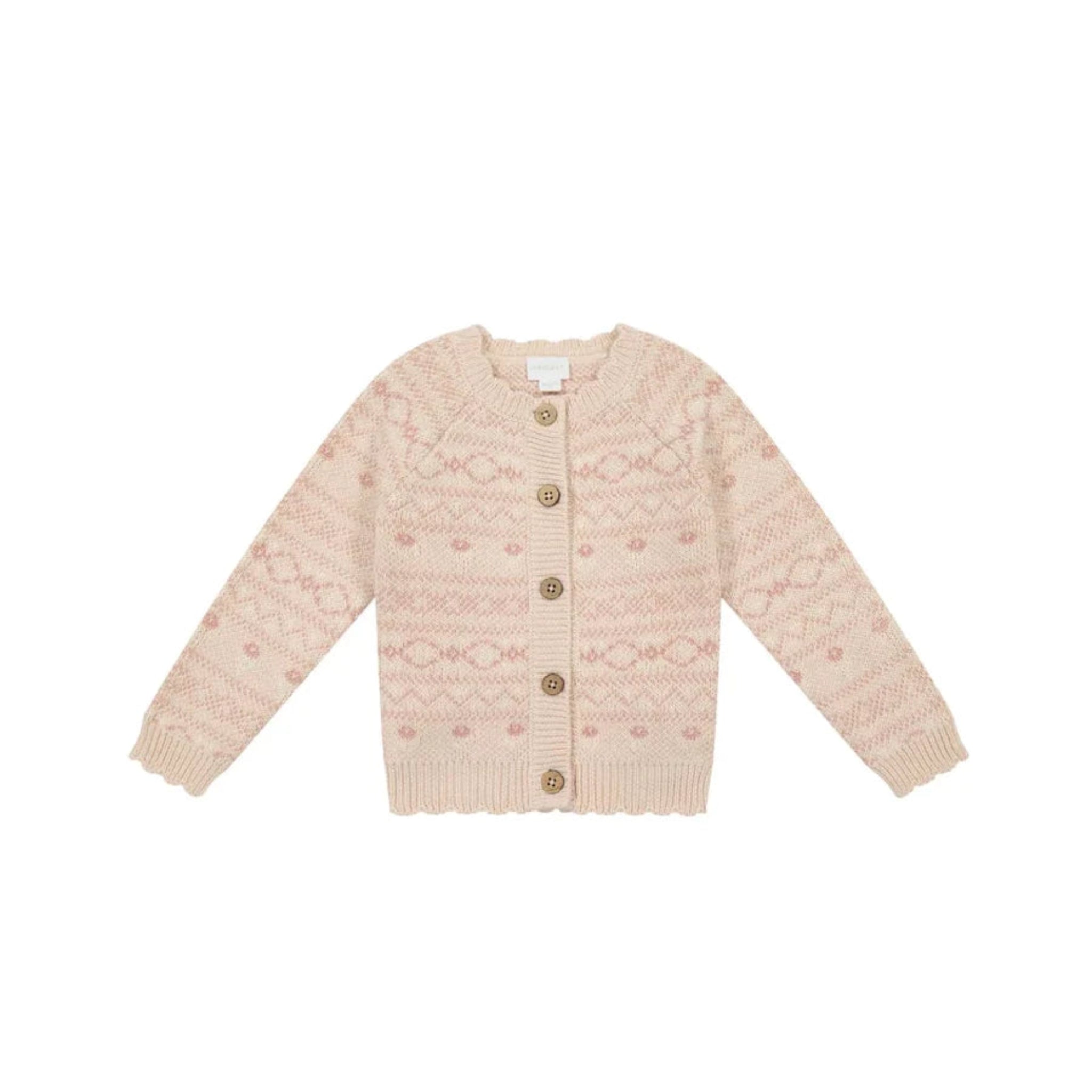 Millie Cardigan-Millie Fairisle Whisper Pink-Jamie Kay