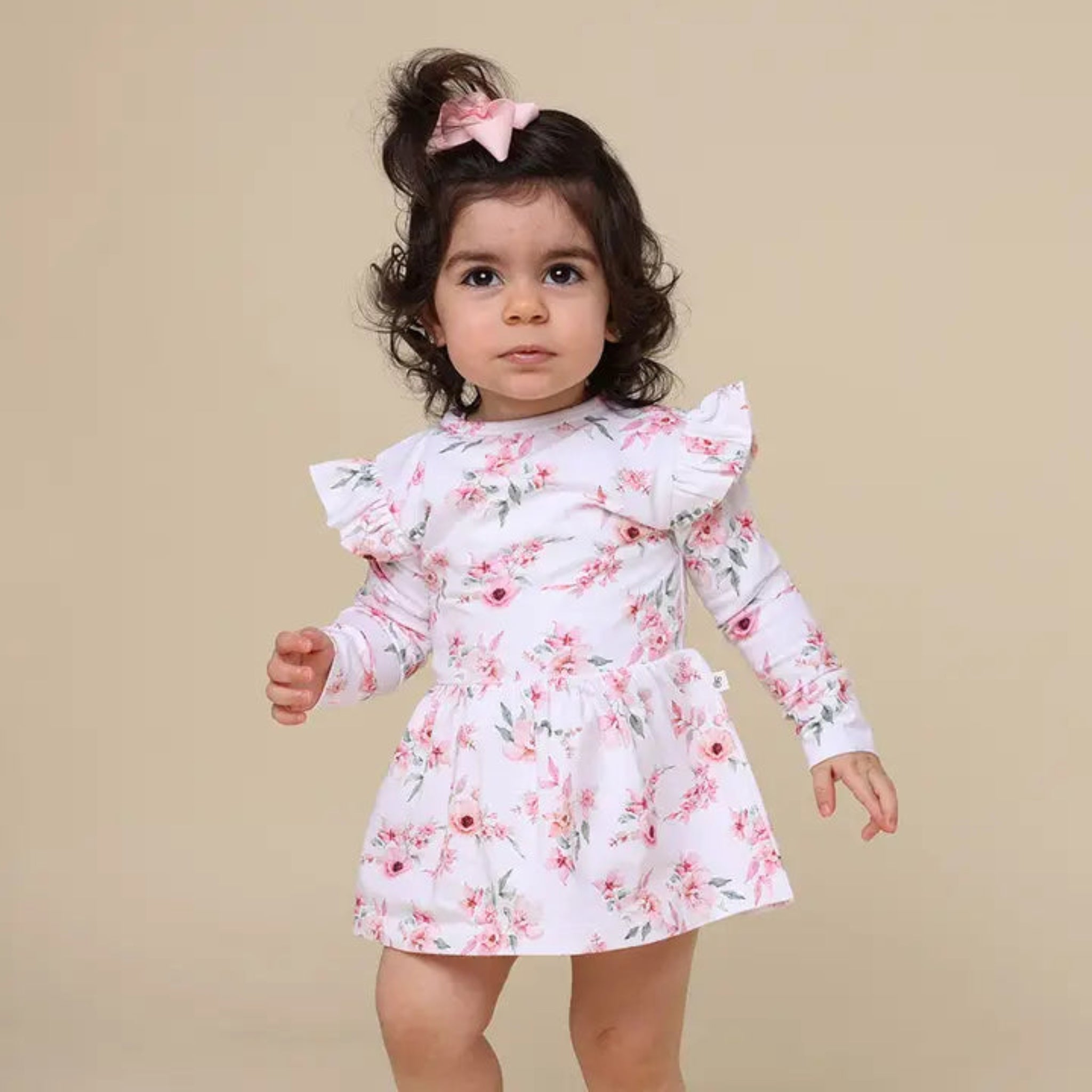  Long Sleeve Baby Dress