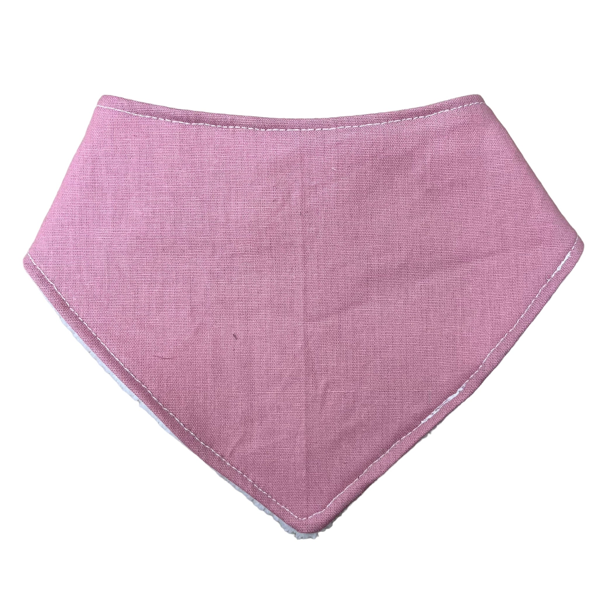 Pink Dribble Bib-Everly Lane