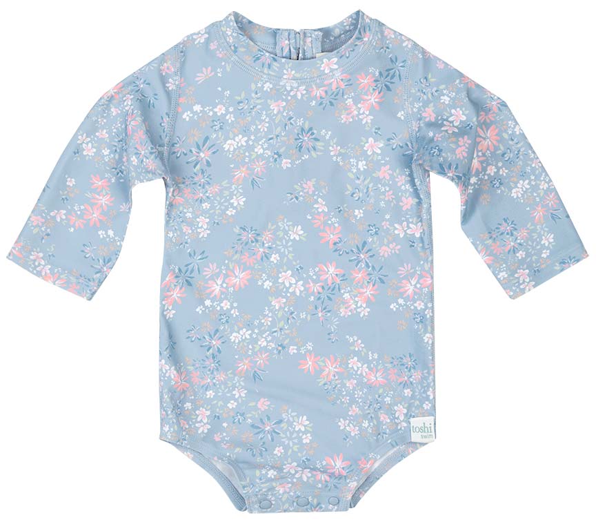 Athena Dusk Long Sleeve Classic Onesie- Toshi