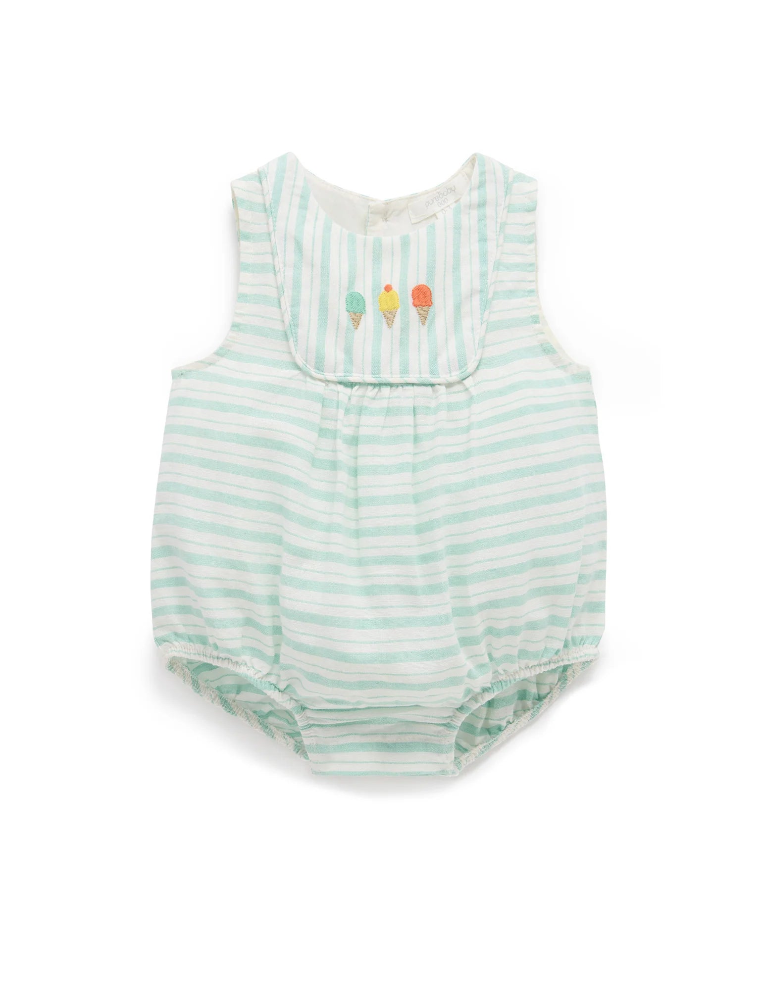 Ice cream Bodysuit-Purebaby