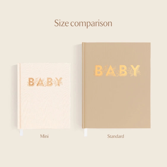 Mini Baby Book Oatmeal-Fox & Fallow