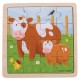 Cow & Calf Puzzle-Bigjigs