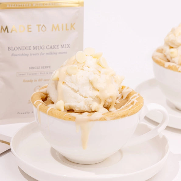 Blondie Mug Cake Mix single serve-Made to Milk