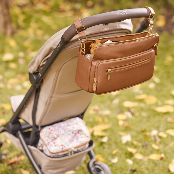 Multitasker Pram caddy Chestnut Brown-OiOi