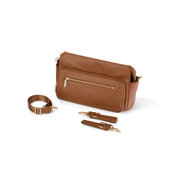 Multitasker Pram caddy Chestnut Brown-OiOi