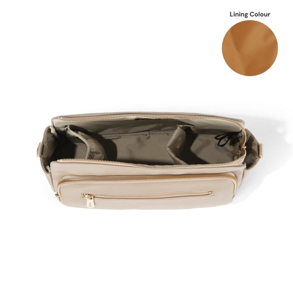 Multitasker Pram caddy Chestnut Brown-OiOi