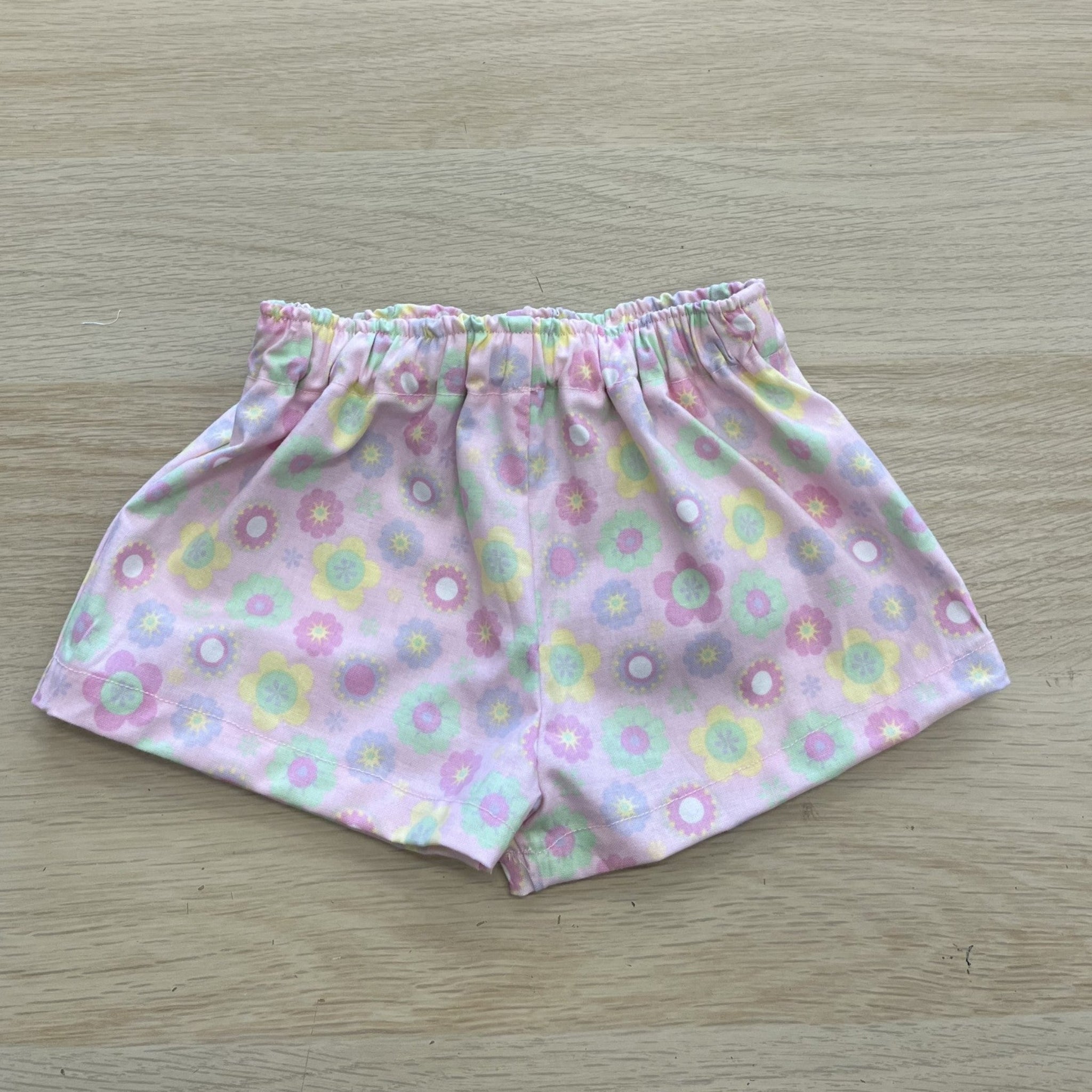 Cotton Candy Flower Shorts-Everly Lane