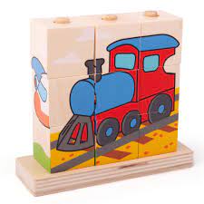 Transport Stacking Puzzle -Artiwood