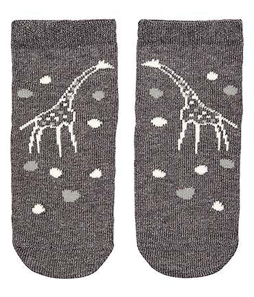 Organic Socks Jacquard Giraffe-Toshi