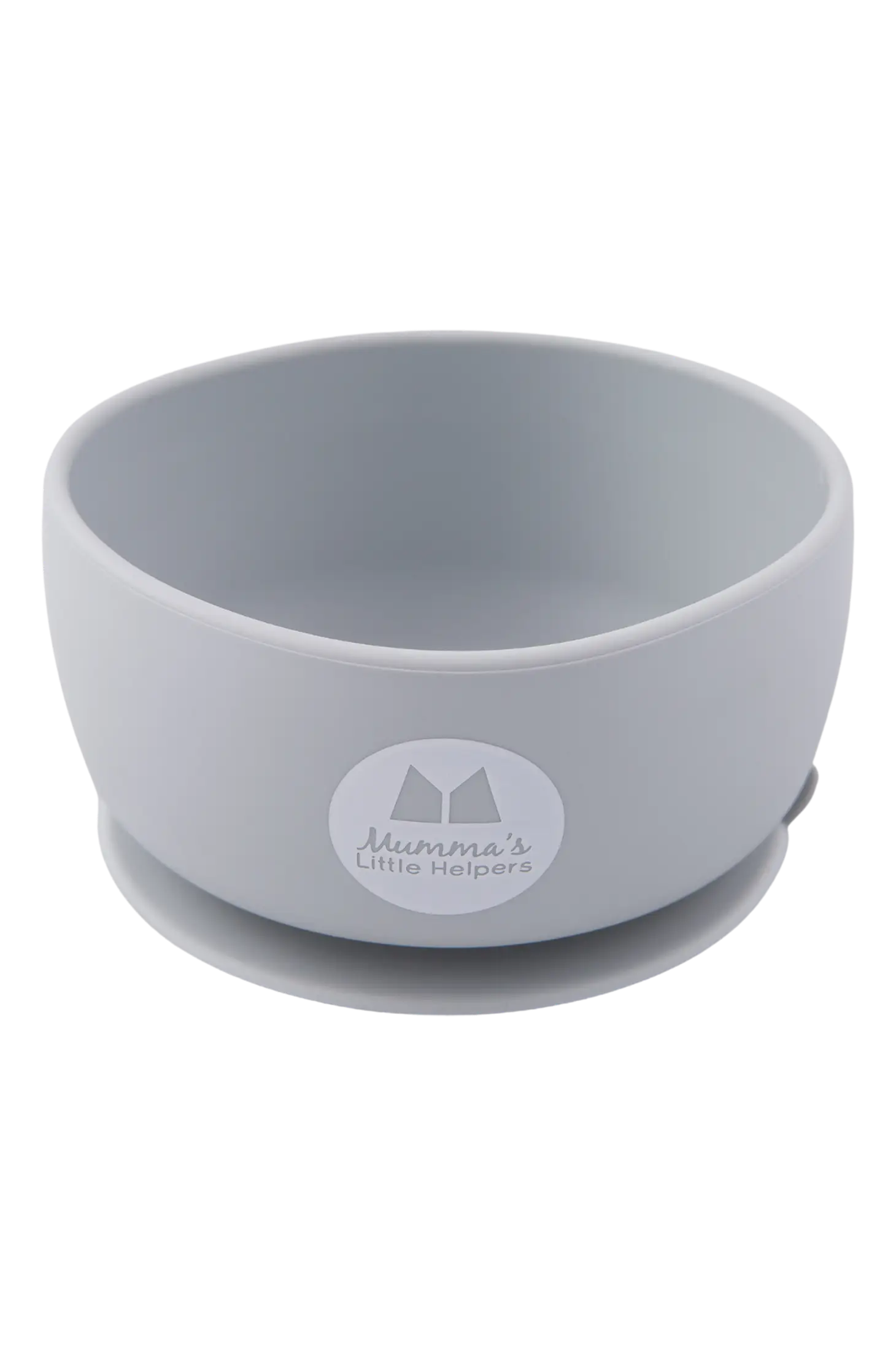 Silicone Suction Bowl | Grey