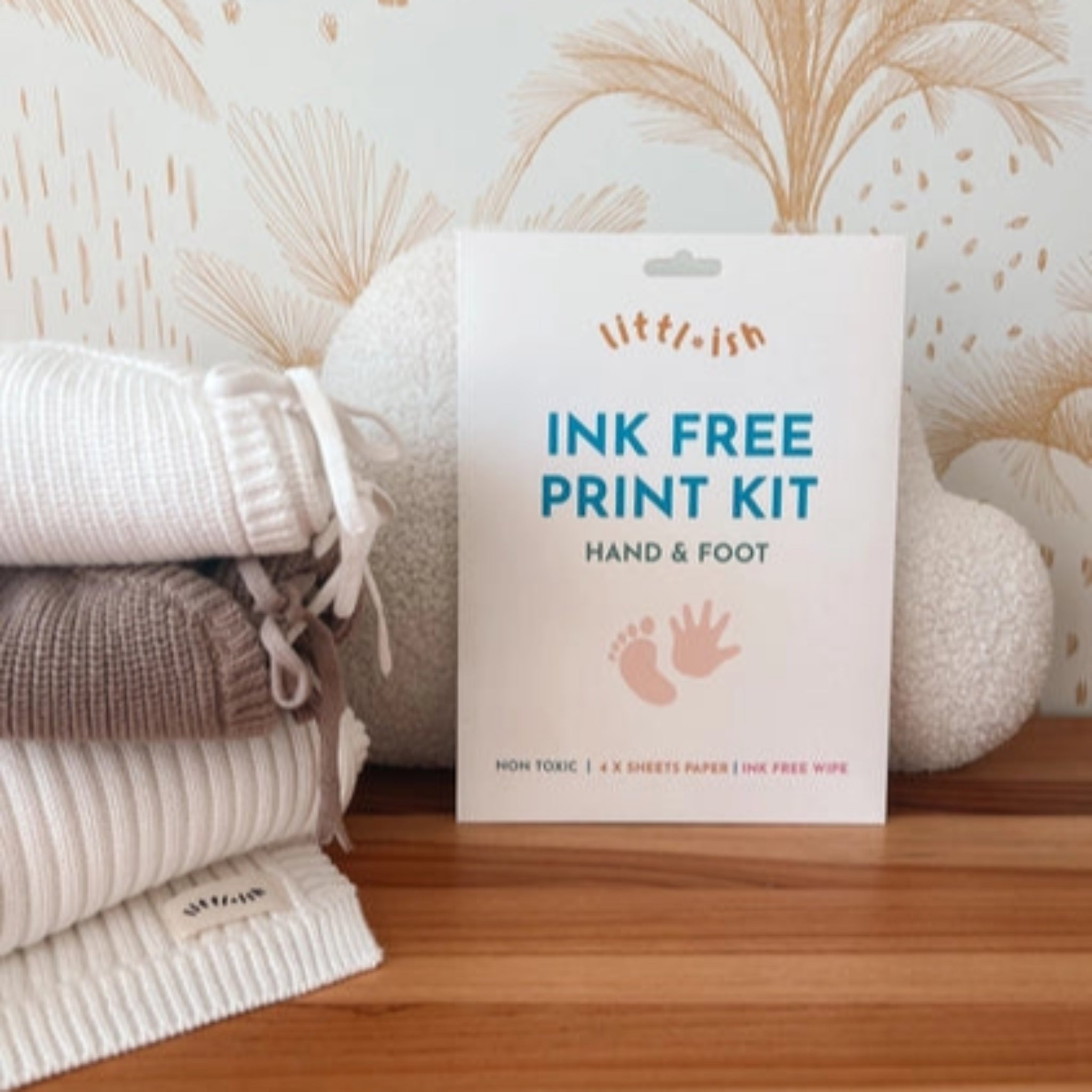 Hand & Foot Ink Free Print Kit. Littlish