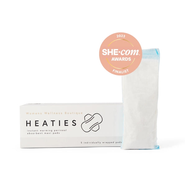 Heaties Instant Perineal Maxi Pad Absorbent Heat Packs- Womens Wellness Boutique