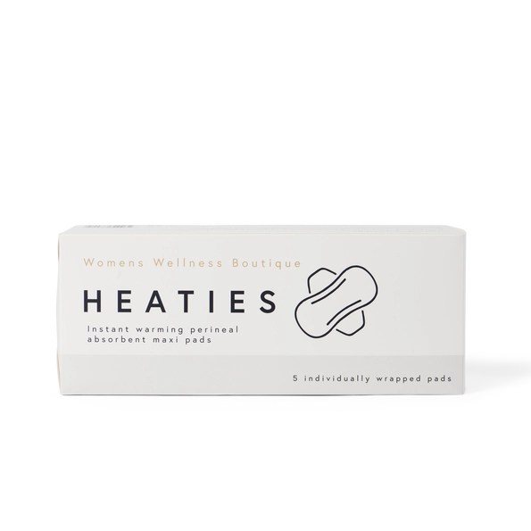 Heaties Instant Perineal Maxi Pad Absorbent Heat Packs- Womens Wellness Boutique