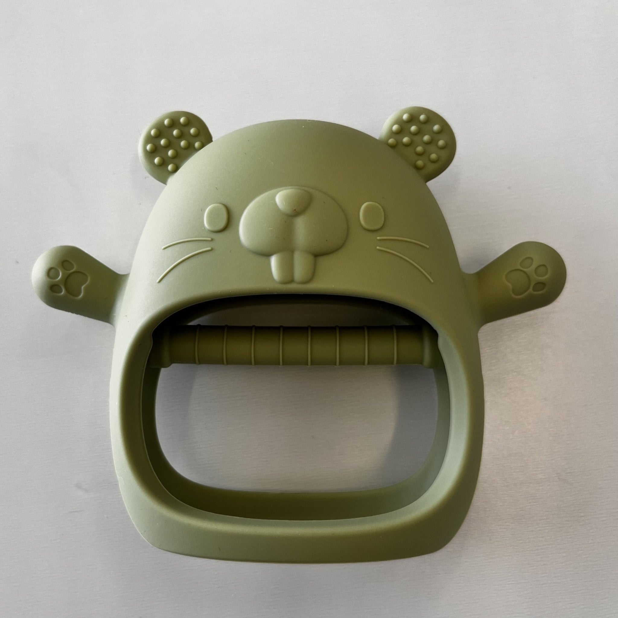 Groundhog Baby Glove Teether-Everly Lane