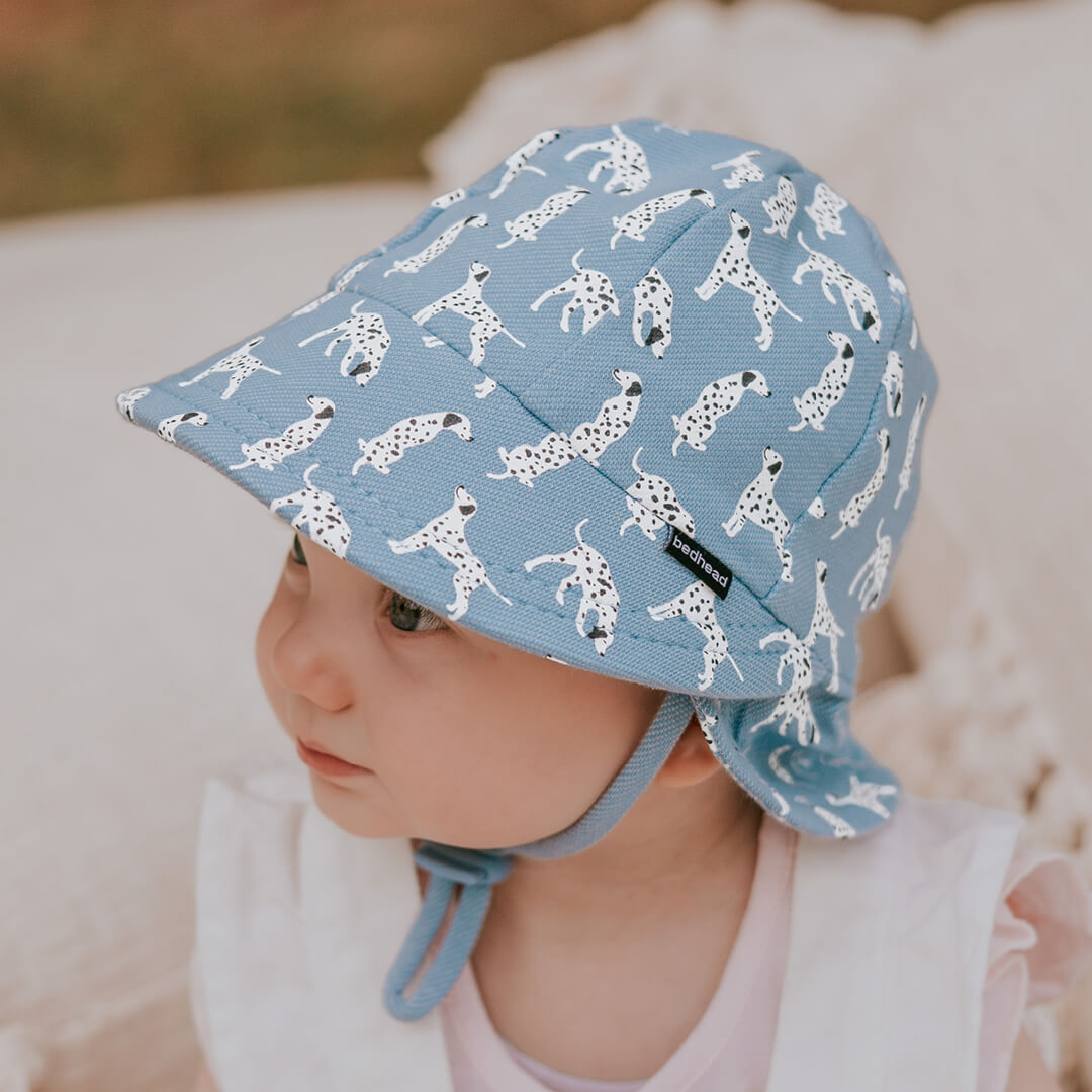 Dalmation| Legionnaire Flap Sun Hat- Bedhead Hats