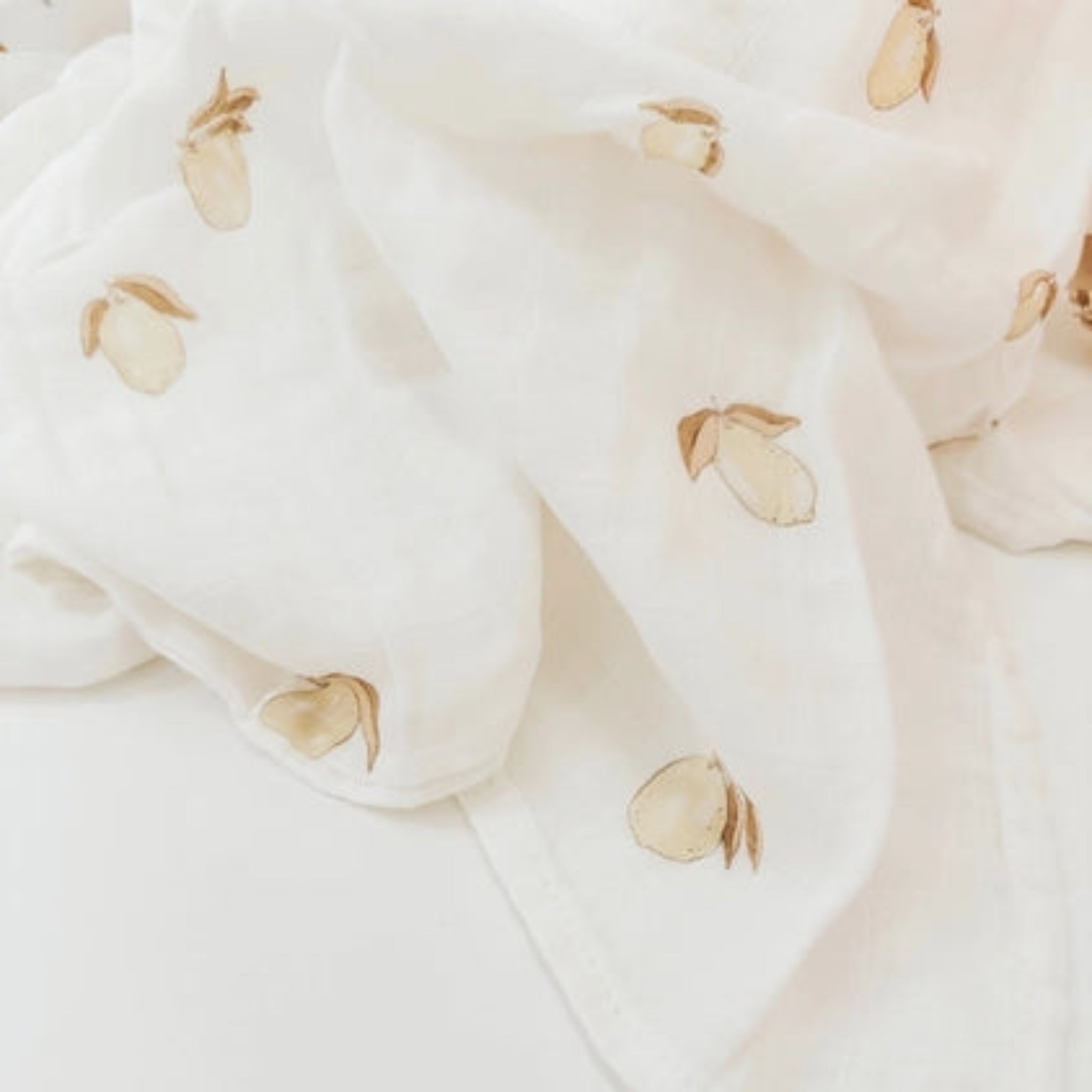 Lemon Muslin Swaddle-Littlish