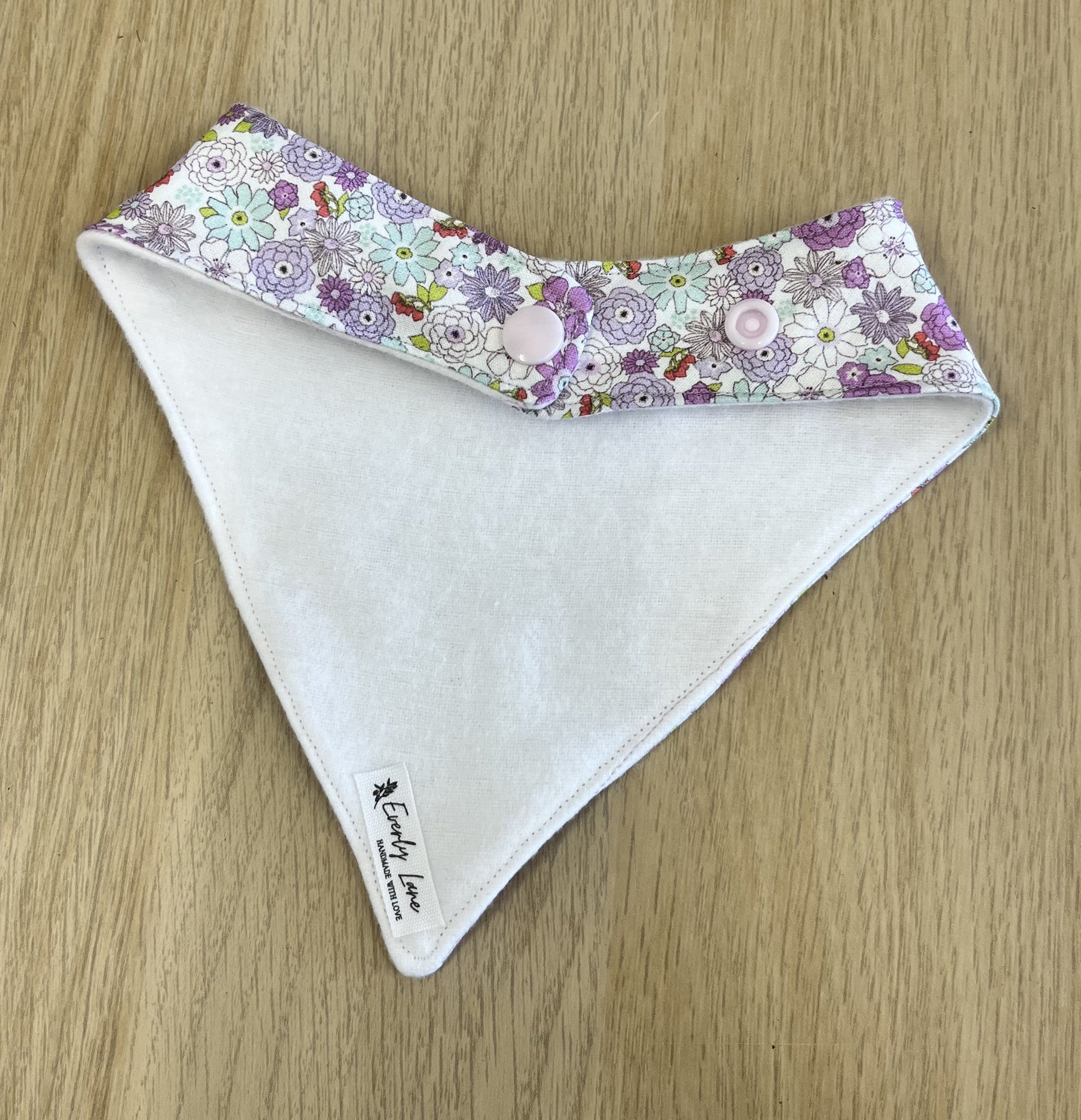 Lilac & Sage Whisper Dribble Bib- Everly Lane