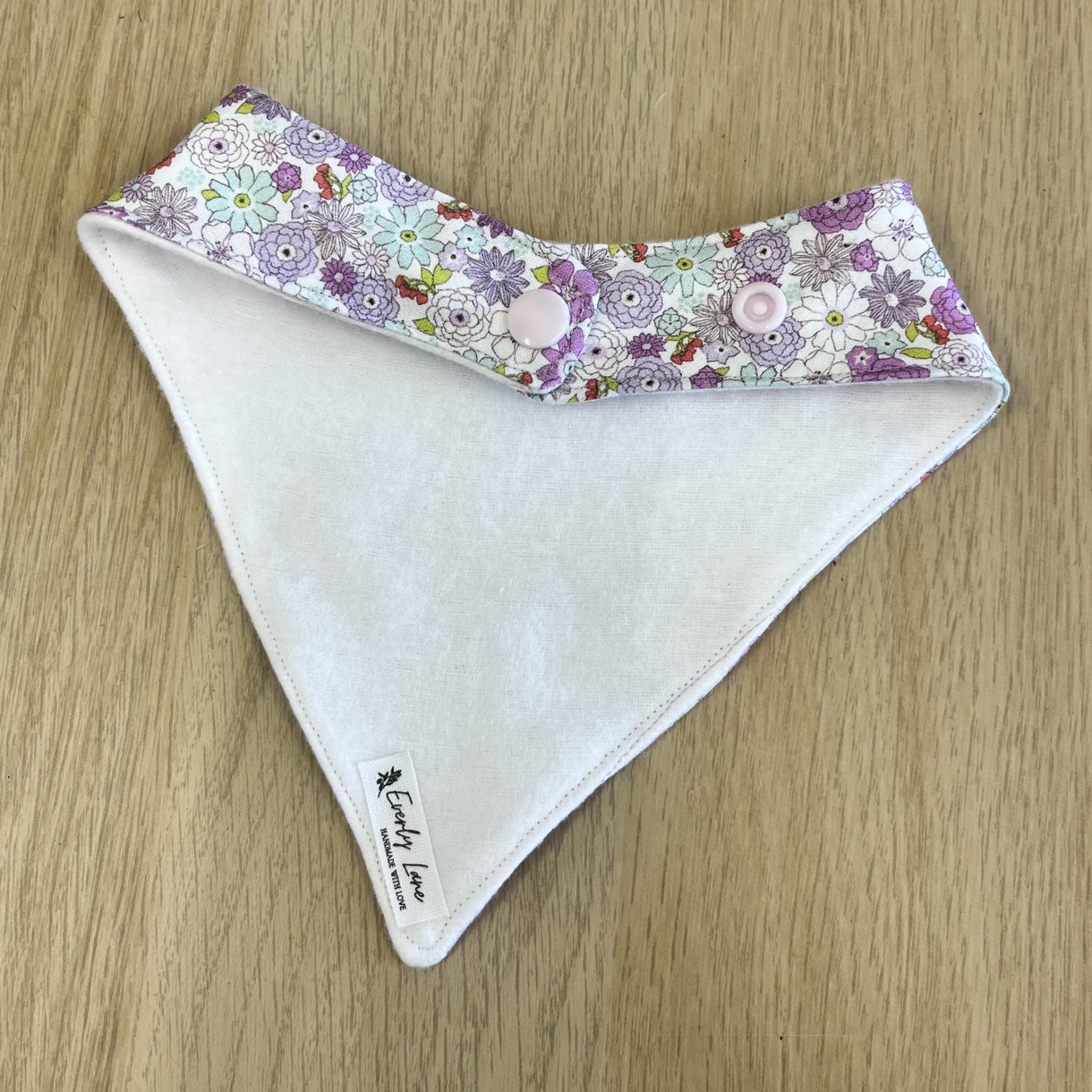 Lilac & Sage Whisper Dribble Bib- Everly Lane