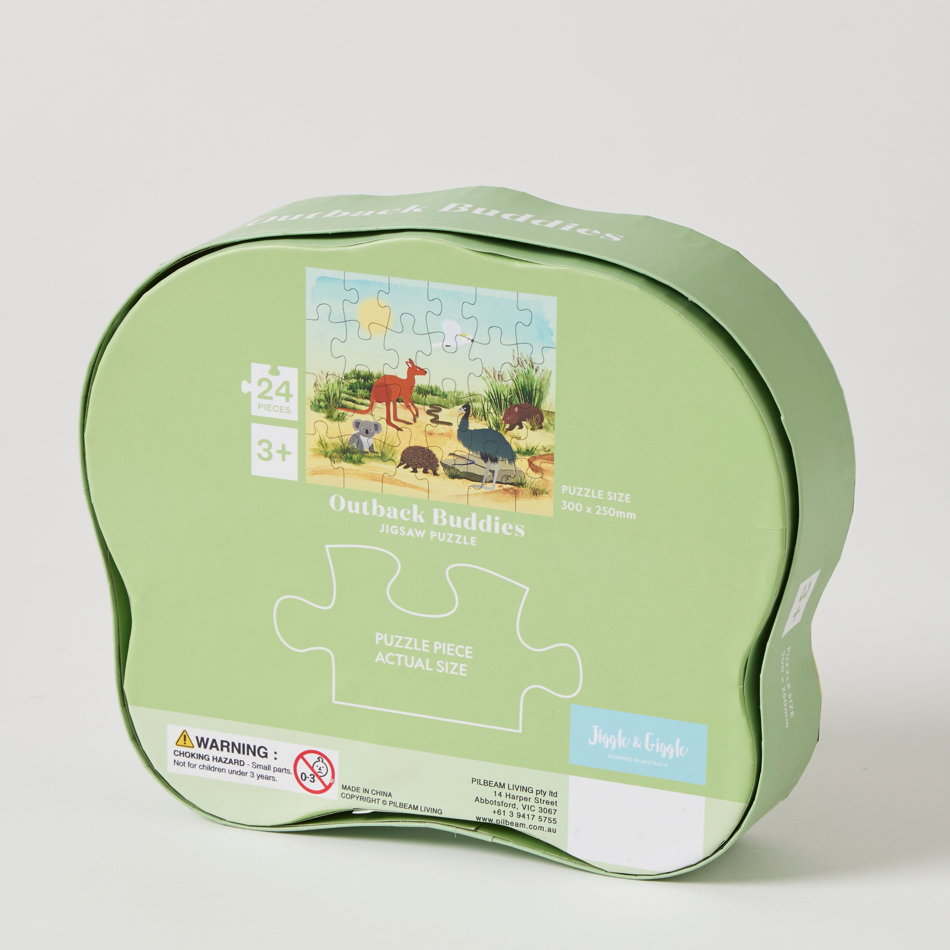 On Safari Jigsaw Puzzle-Jiggle and Giggle.