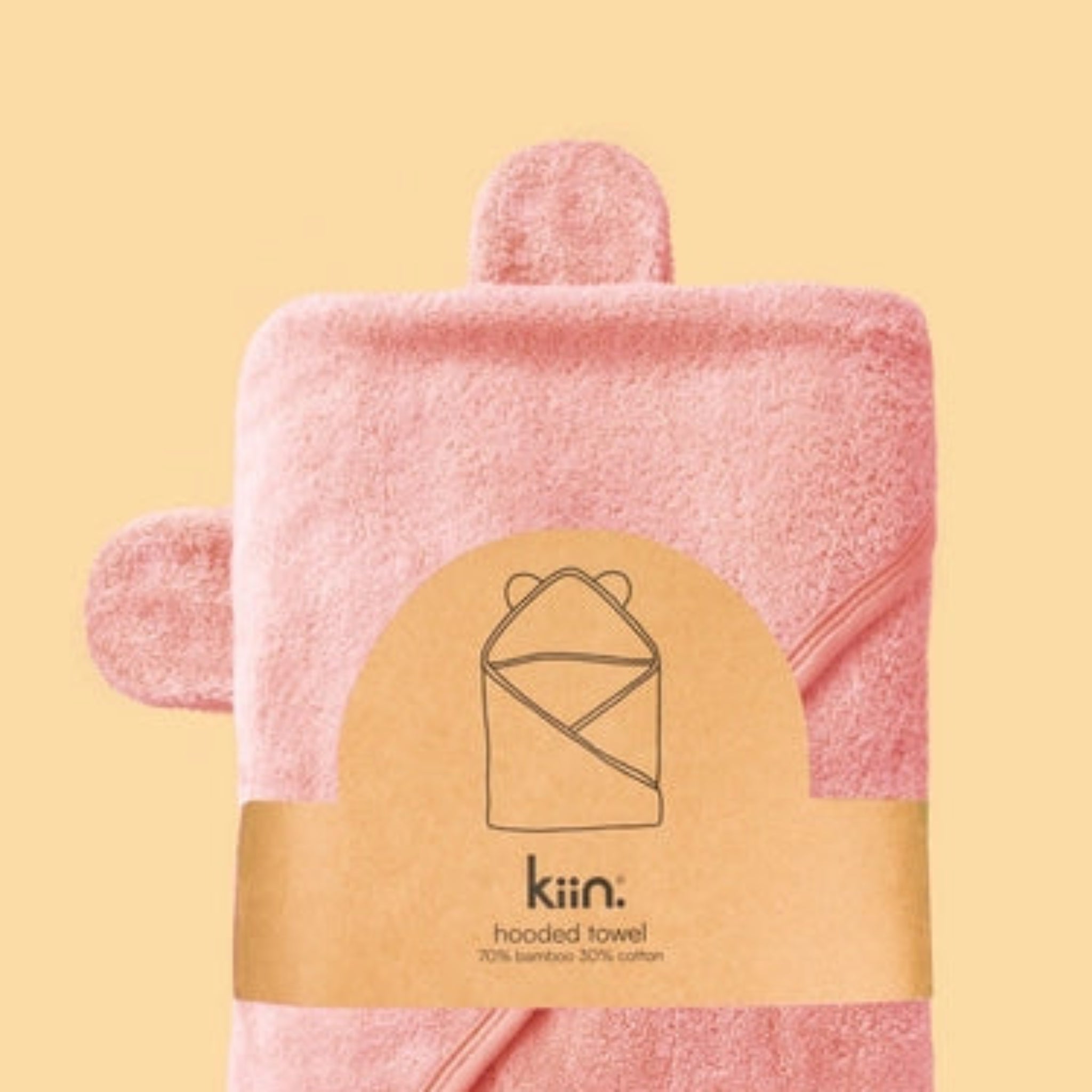 Hooded Towel  Peony-Kiin