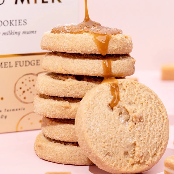 Salted Caramel Fudge Lactation Cookie-Made to Milk