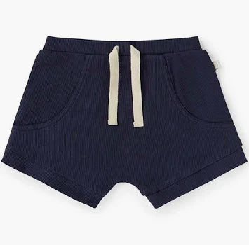 Navy|Organic Shorts