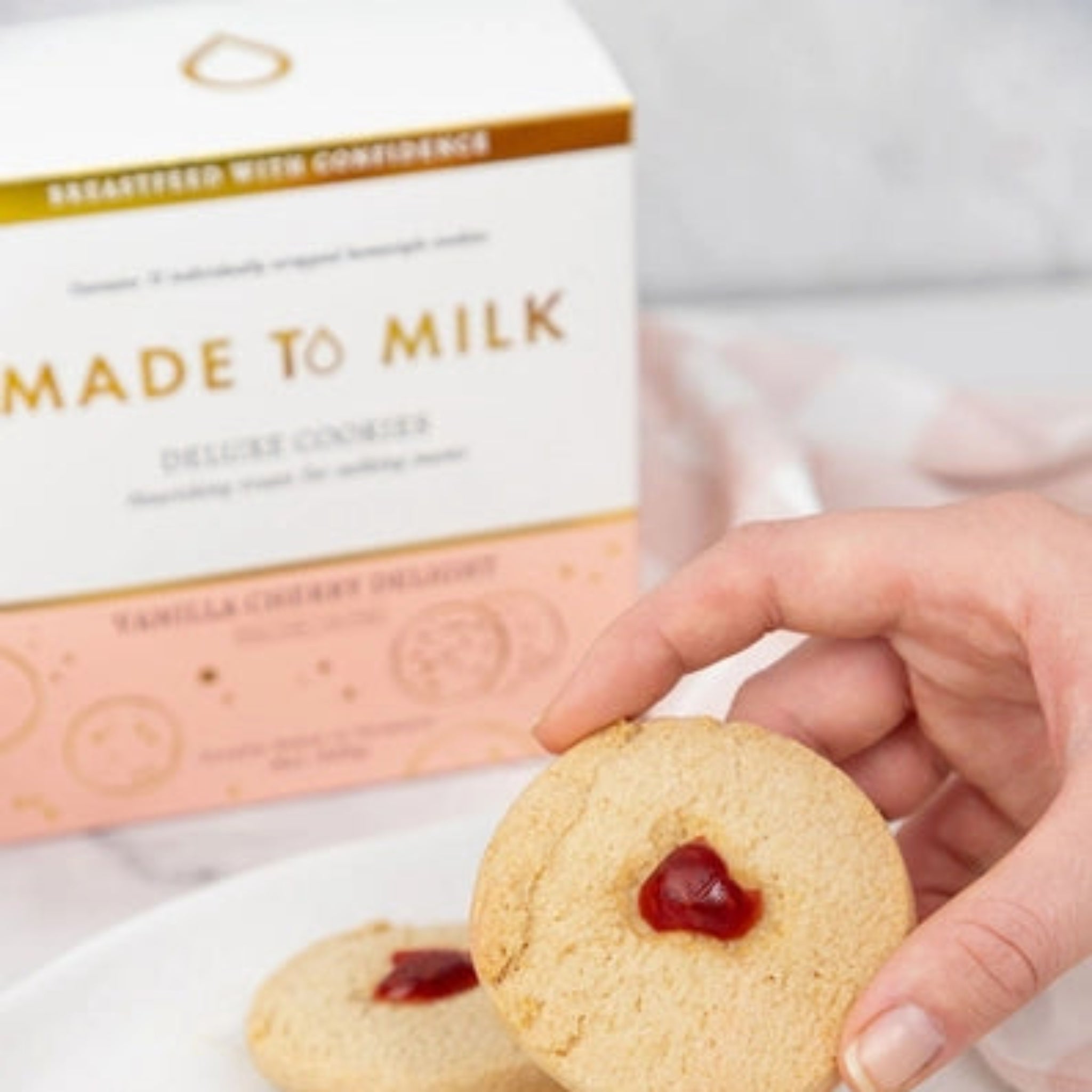 Vanilla Cherry delight Lactation Cookie-Made to Milk