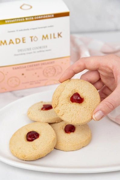 Vanilla Cherry delight Lactation Cookie-Made to Milk