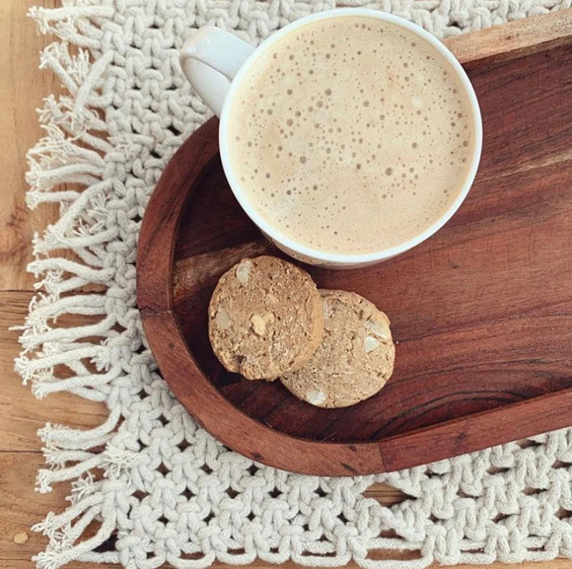 White Choc chip & Macadamia lactation cookies-Milky Goodness