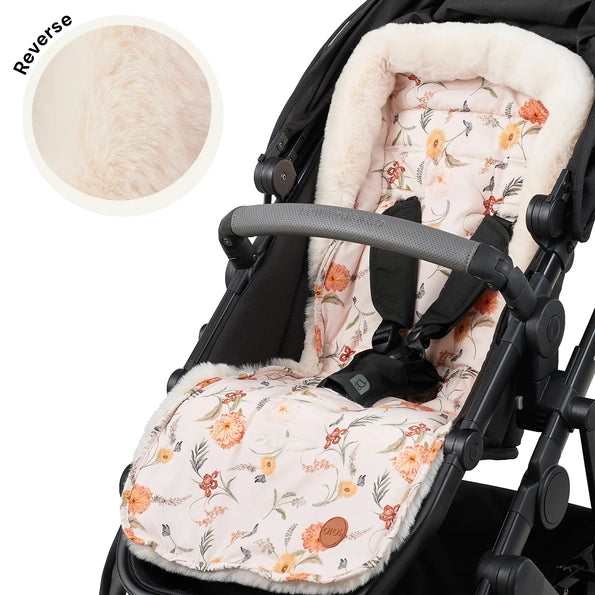 Cozy Fleece Pram Liner-Wild Flower-Oioi