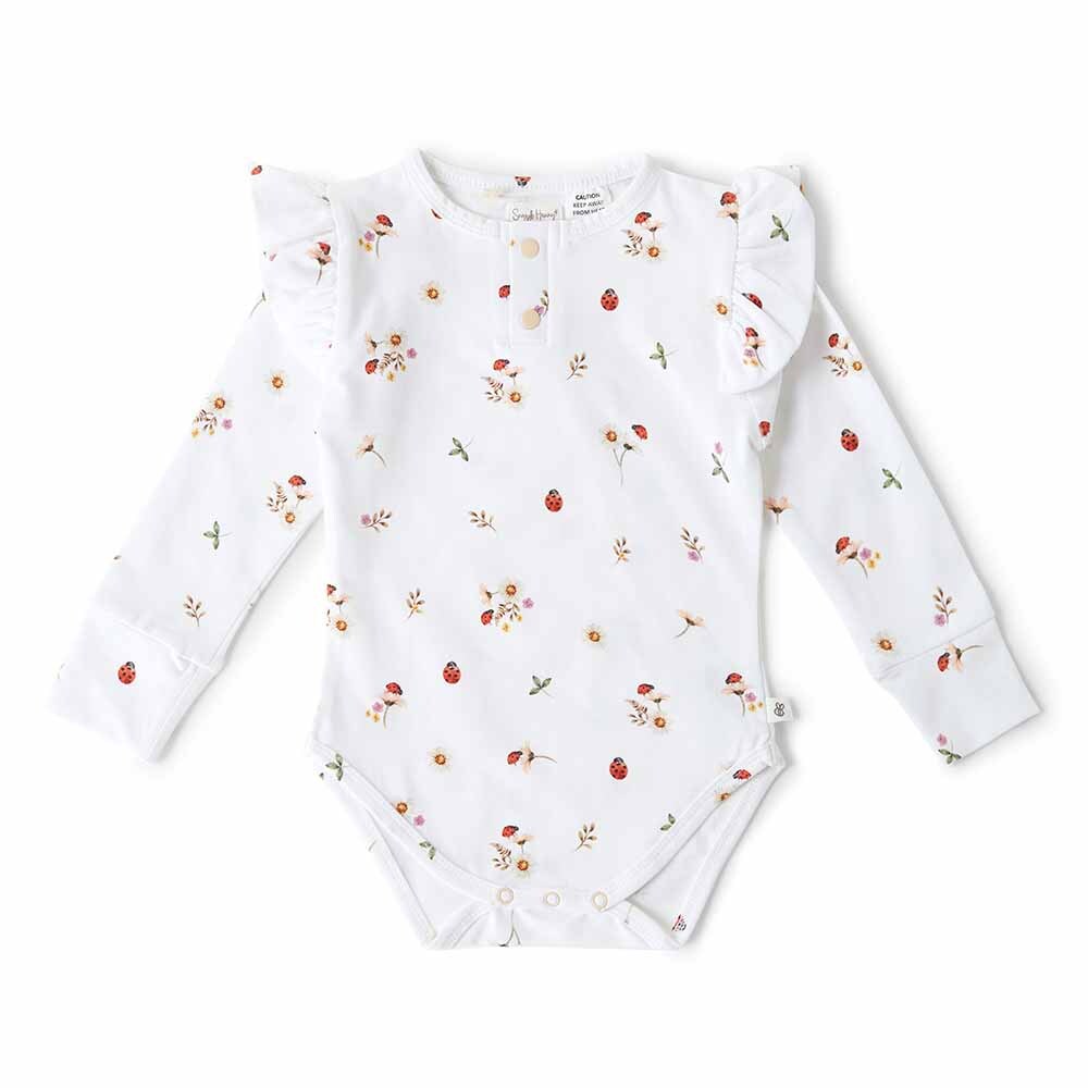 Ladybug | Organic Long Sleeve Bodysuit